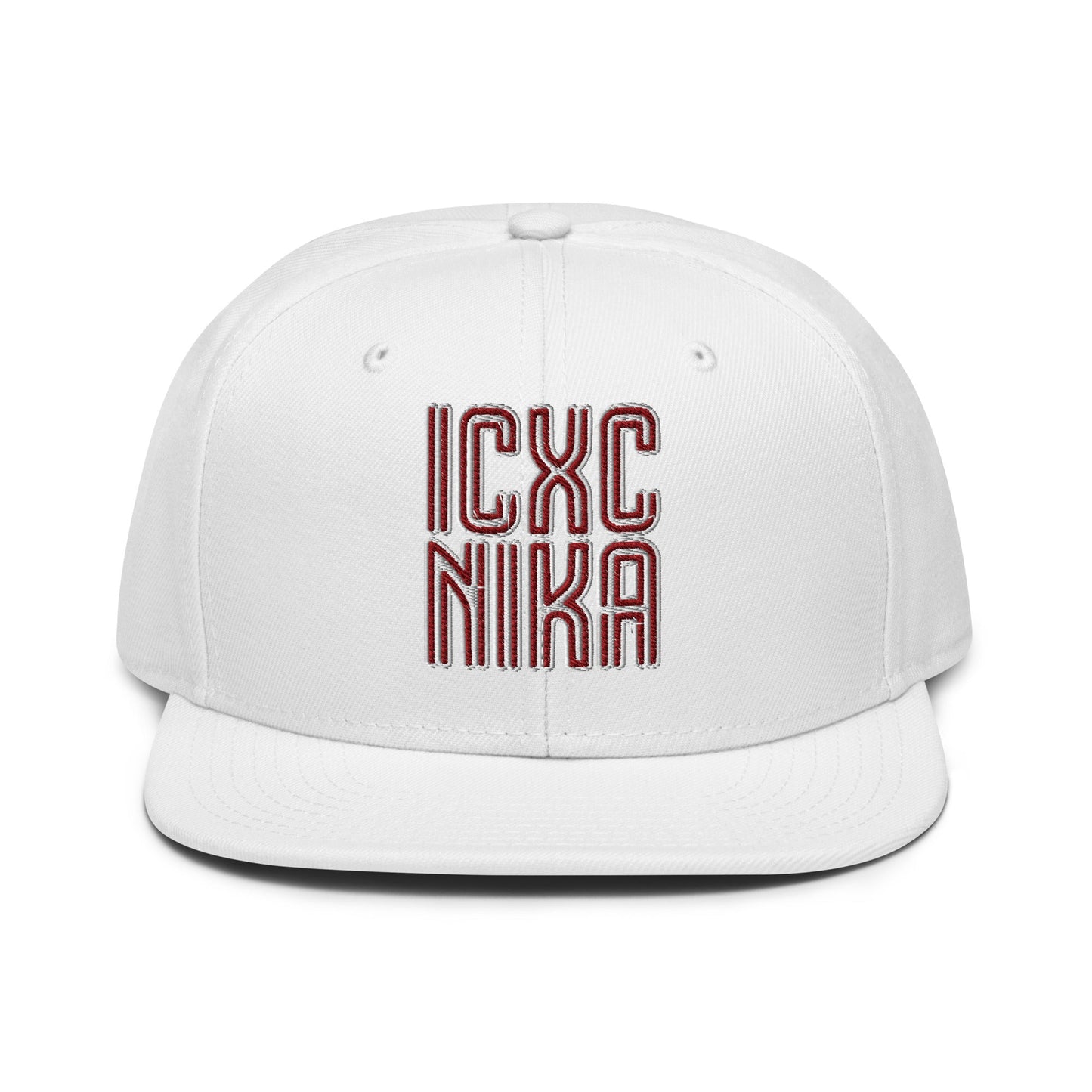 ICXC NIKA, Jesus Christ Victorious, Christian Flat Embroidered Snapback Hat - Inken Image