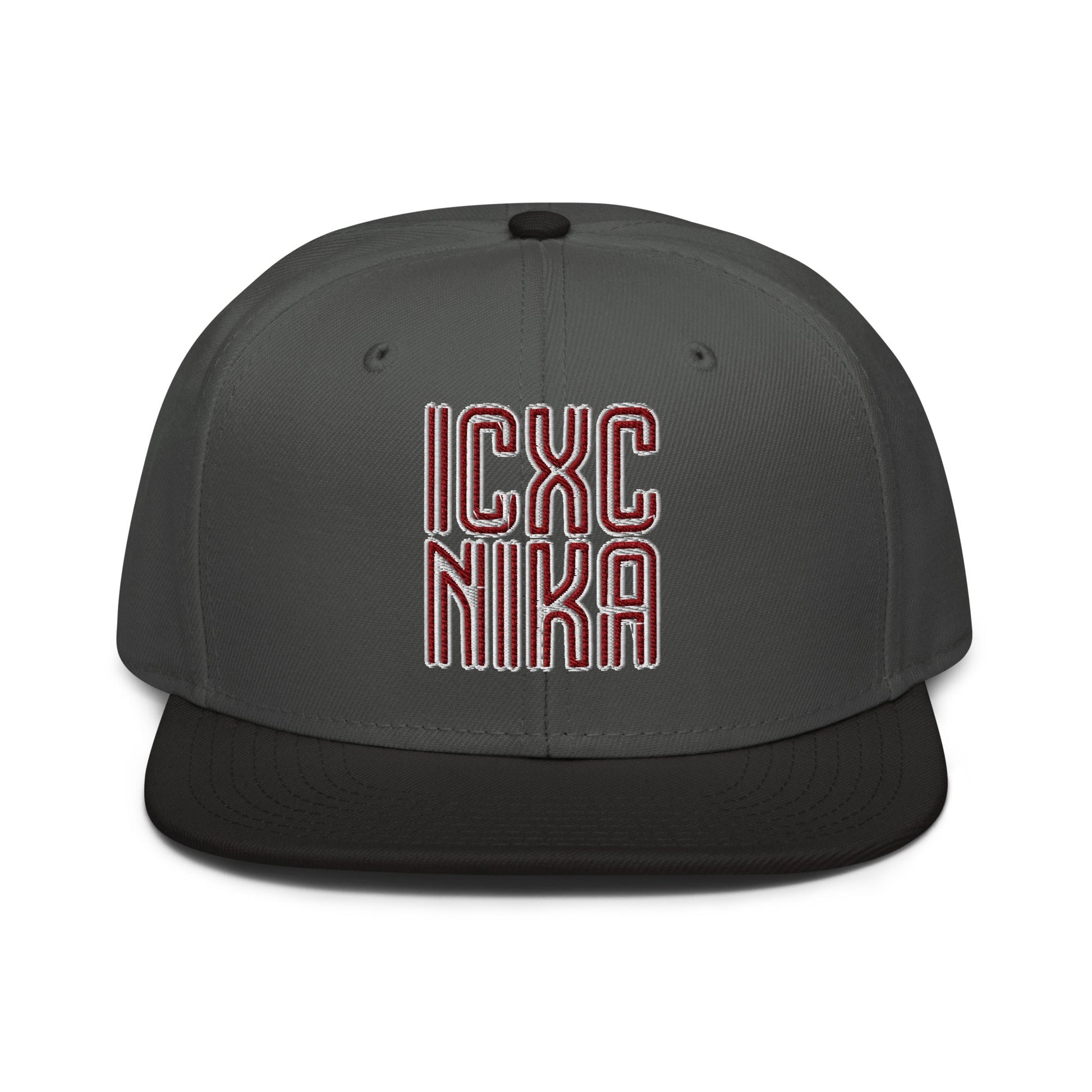 ICXC NIKA, Jesus Christ Victorious, Christian Flat Embroidered Snapback Hat - Inken Image