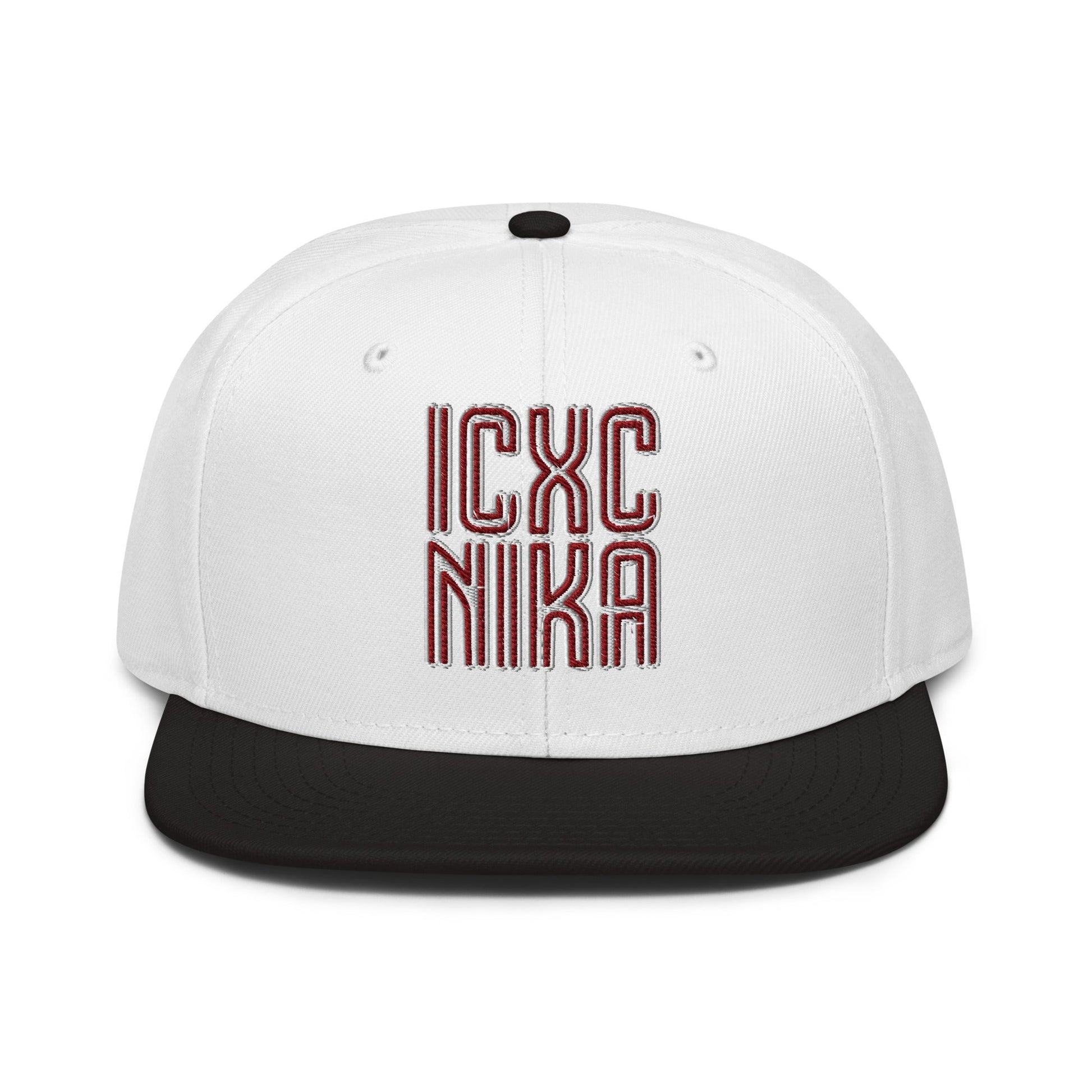 ICXC NIKA, Jesus Christ Victorious, Christian Flat Embroidered Snapback Hat - Inken Image