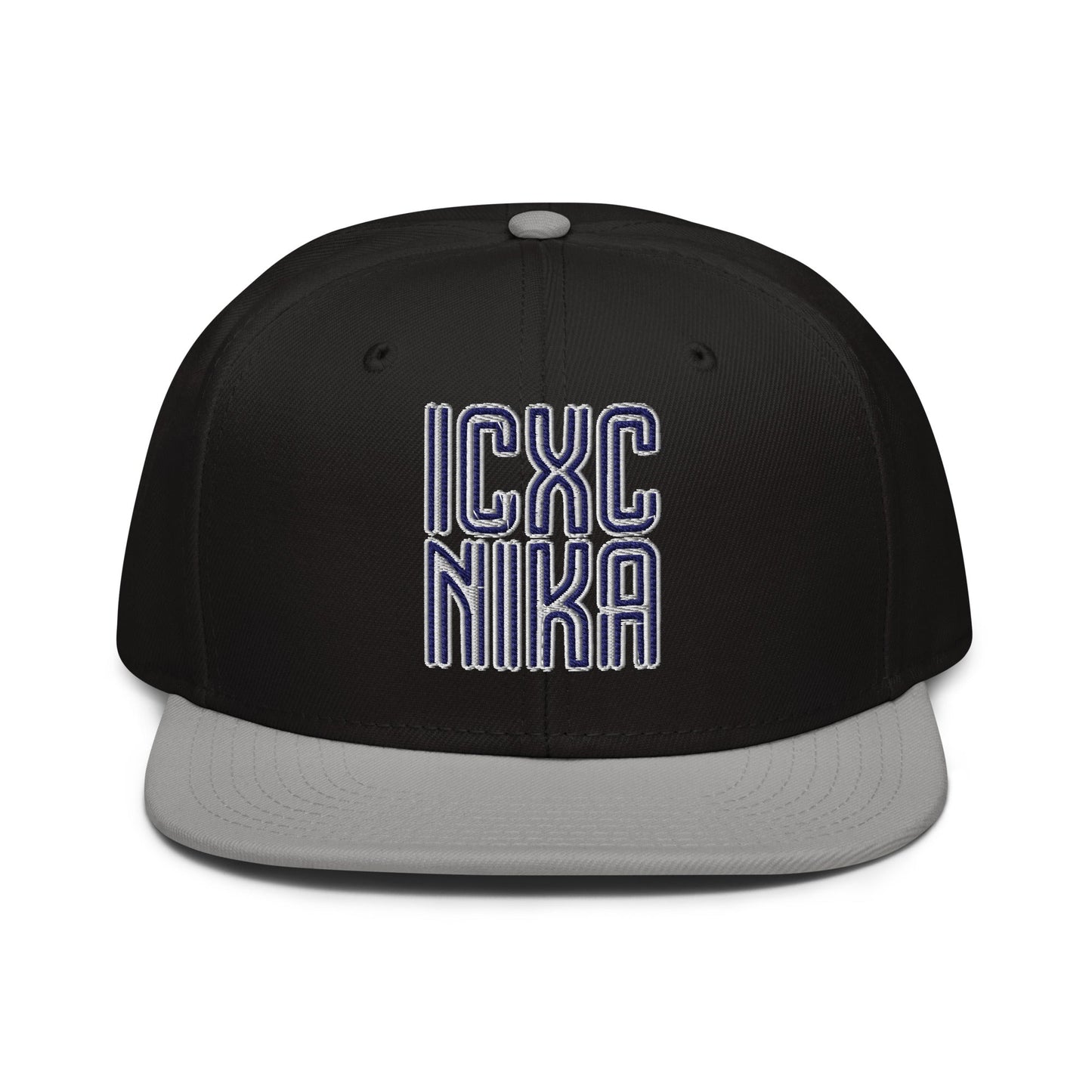 ICXC NIKA, Jesus Christ Victorious, Christian Flat Embroidered Snapback Hat - Inken Image