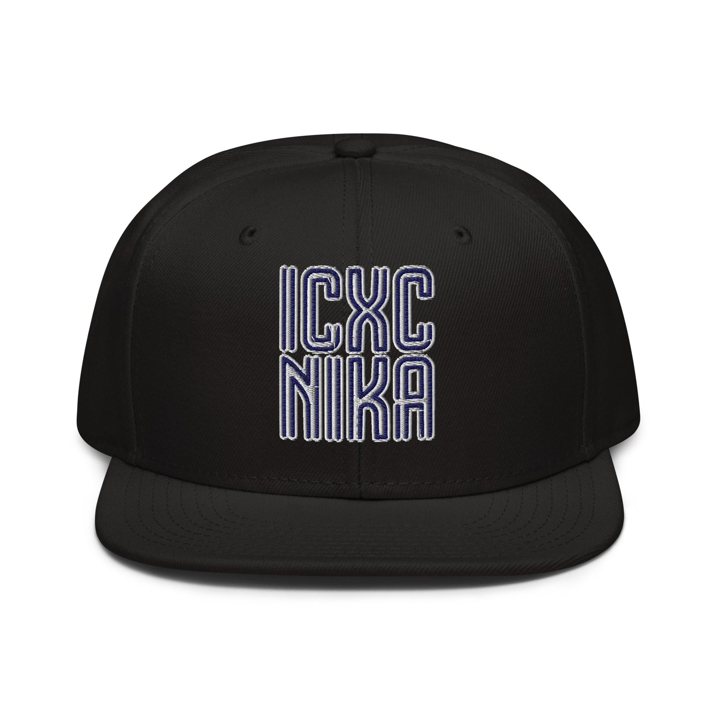 ICXC NIKA, Jesus Christ Victorious, Christian Flat Embroidered Snapback Hat - Inken Image