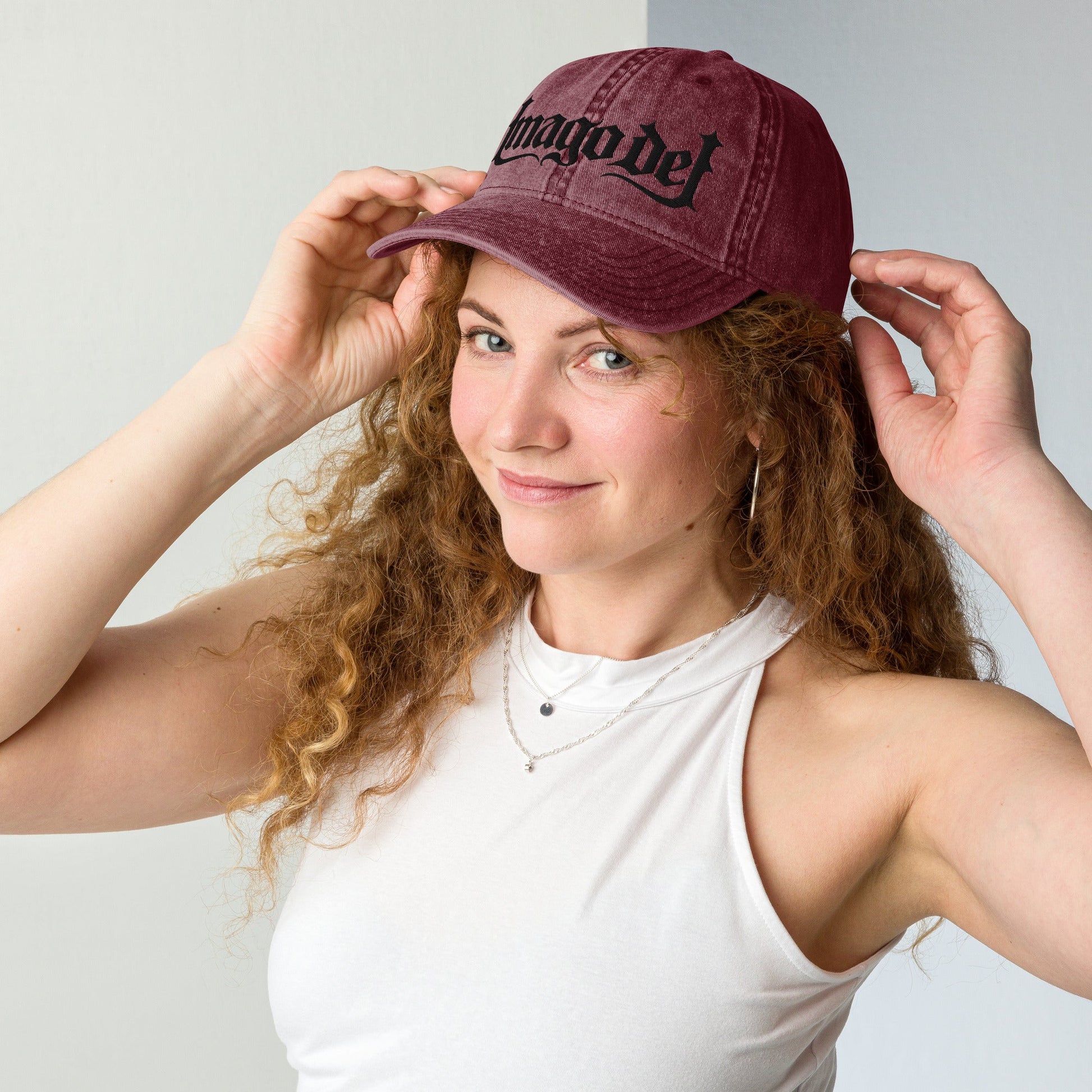 Imago Dei "Image Of God" 3D Embroidered Vintage Cotton Twill Cap - Inken Image
