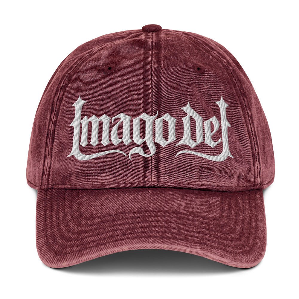Imago Dei "Image Of God" 3D Embroidered Vintage Cotton Twill Cap - Inken Image