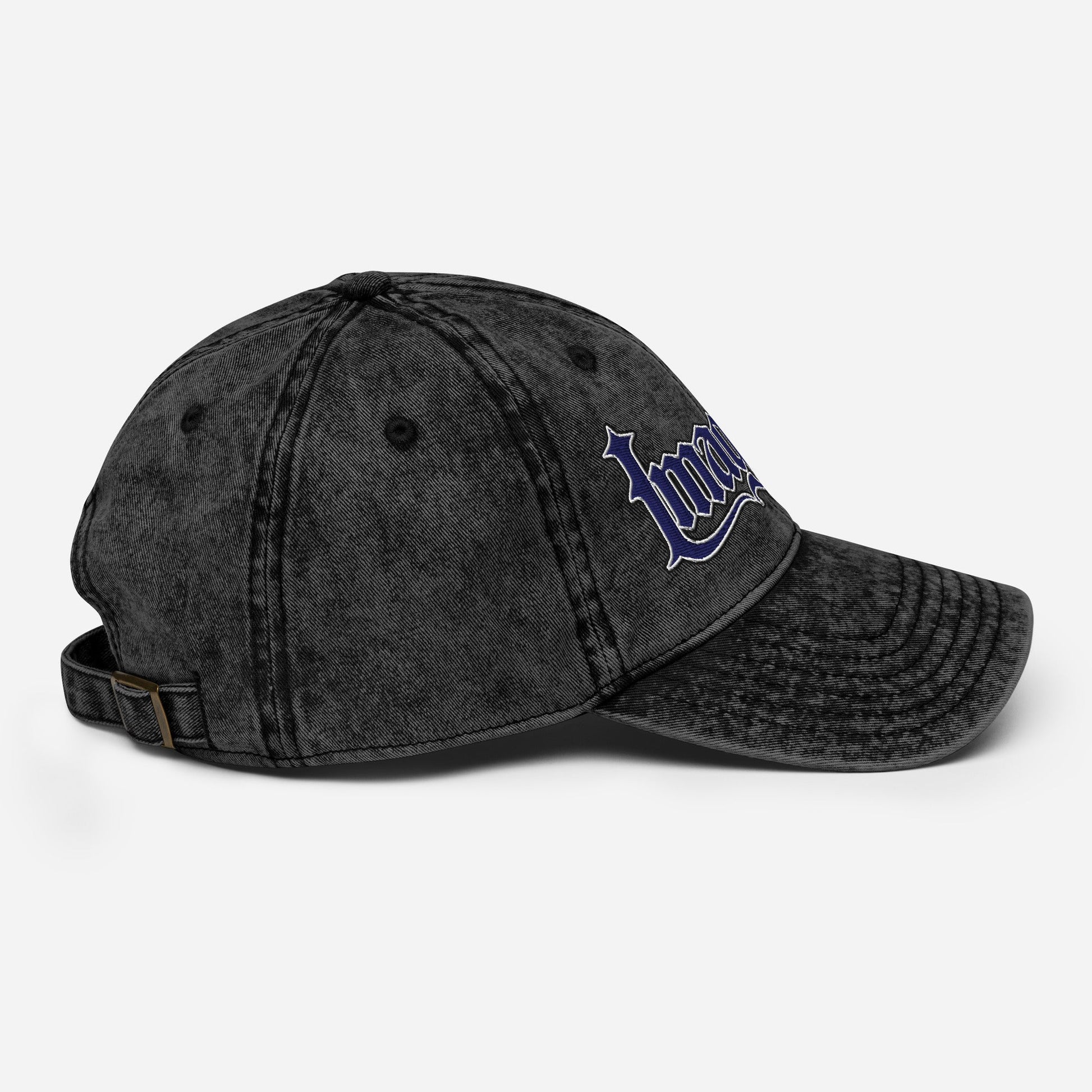 Imago Dei "Image Of God" Flat Embroidered Vintage Cotton Twill Cap - Inken Image