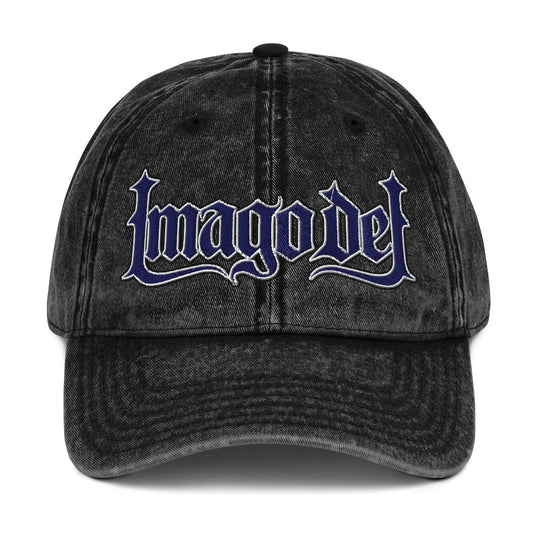Imago Dei "Image Of God" Flat Embroidered Vintage Cotton Twill Cap - Inken Image