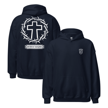 In Hoc Signo, In This Sign You Will Conquer Constantine Quote Hoodie - Inken Image
