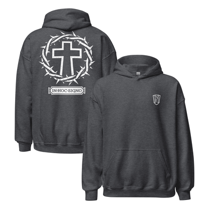 In Hoc Signo, In This Sign You Will Conquer Constantine Quote Hoodie - Inken Image