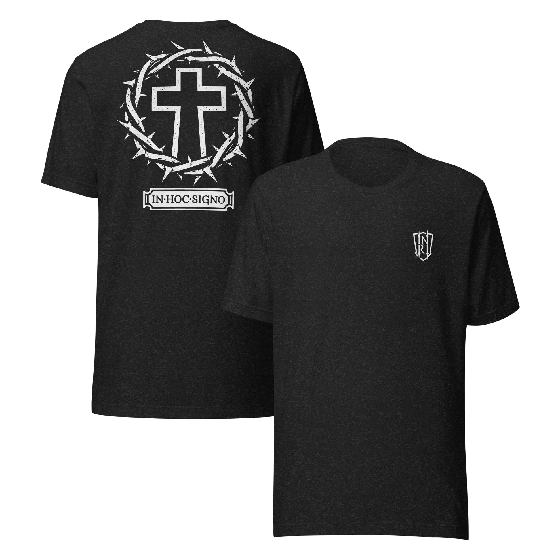 In Hoc Signo, In This Sign You Will Conquer Constantine Quote T-Shirt - Inken Image