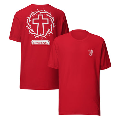 In Hoc Signo, In This Sign You Will Conquer Constantine Quote T-Shirt - Inken Image