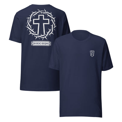 In Hoc Signo, In This Sign You Will Conquer Constantine Quote T-Shirt - Inken Image