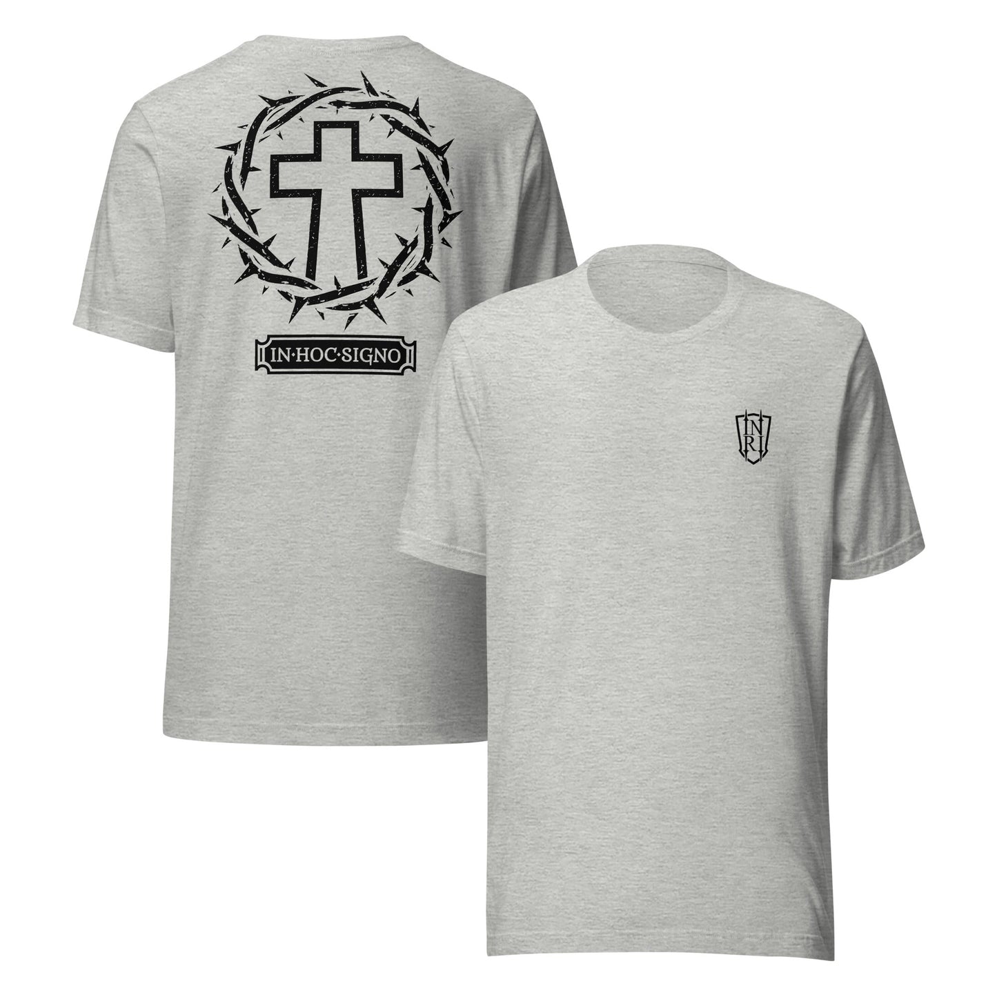 In Hoc Signo, In This Sign You Will Conquer Constantine Quote T-Shirt - Inken Image
