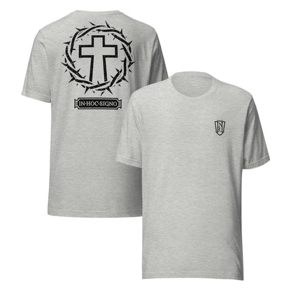 In Hoc Signo, In This Sign You Will Conquer Constantine Quote T-Shirt - Inken Image