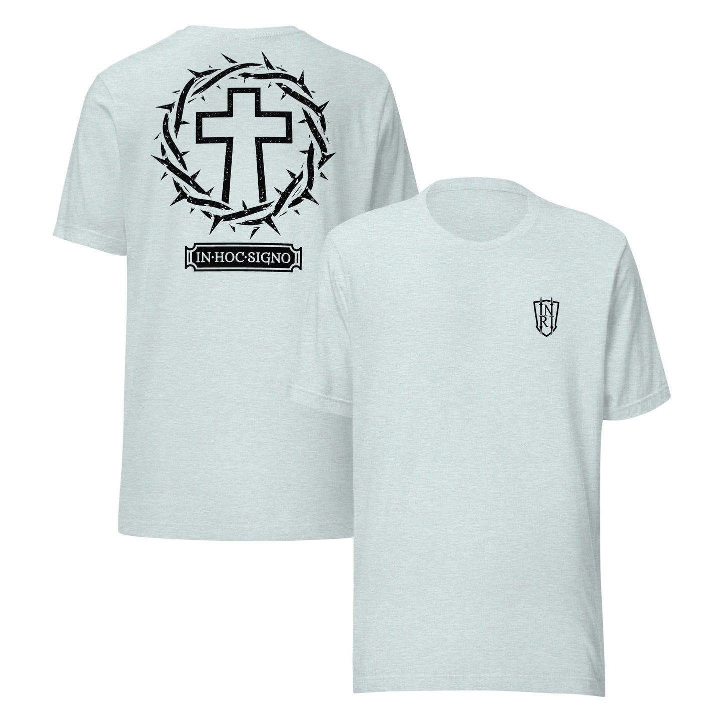 In Hoc Signo, In This Sign You Will Conquer Constantine Quote T-Shirt - Inken Image