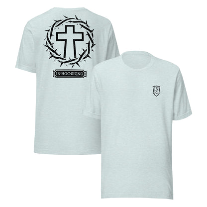 In Hoc Signo, In This Sign You Will Conquer Constantine Quote T-Shirt - Inken Image