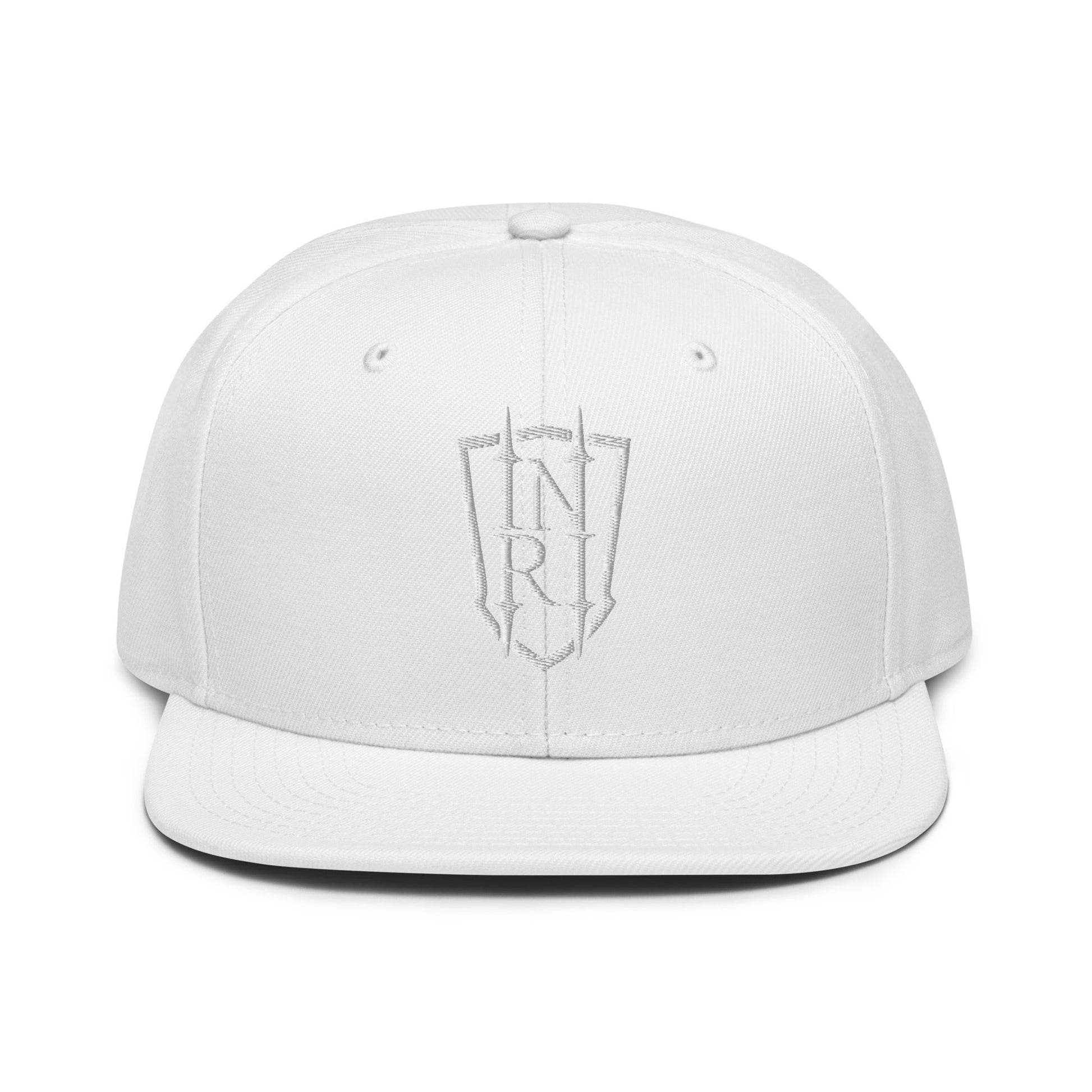INRI Crest Flat Embroidered Snapback - Inken Image