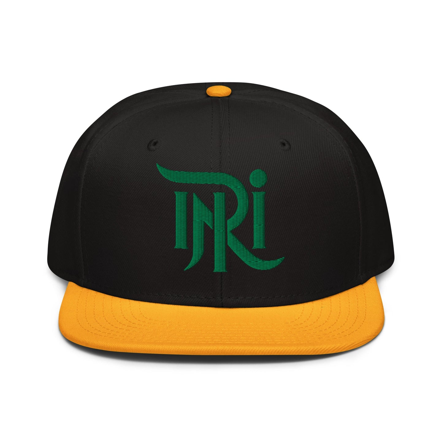 INRI Sacred Name Stylized 3D Puff Embroidered Snapback - Inken Image