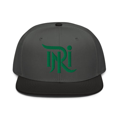 INRI Sacred Name Stylized 3D Puff Embroidered Snapback - Inken Image