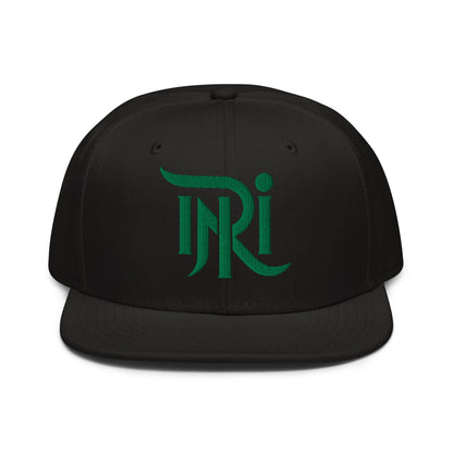 INRI Sacred Name Stylized 3D Puff Embroidered Snapback - Inken Image