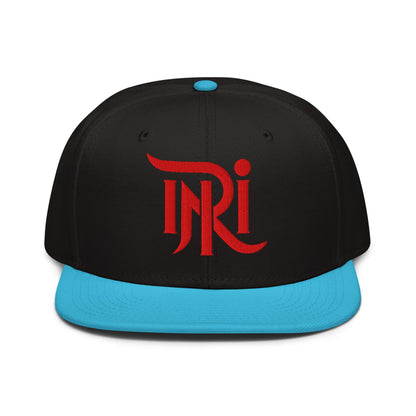 INRI Sacred Name Stylized 3D Puff Embroidered Snapback - Inken Image