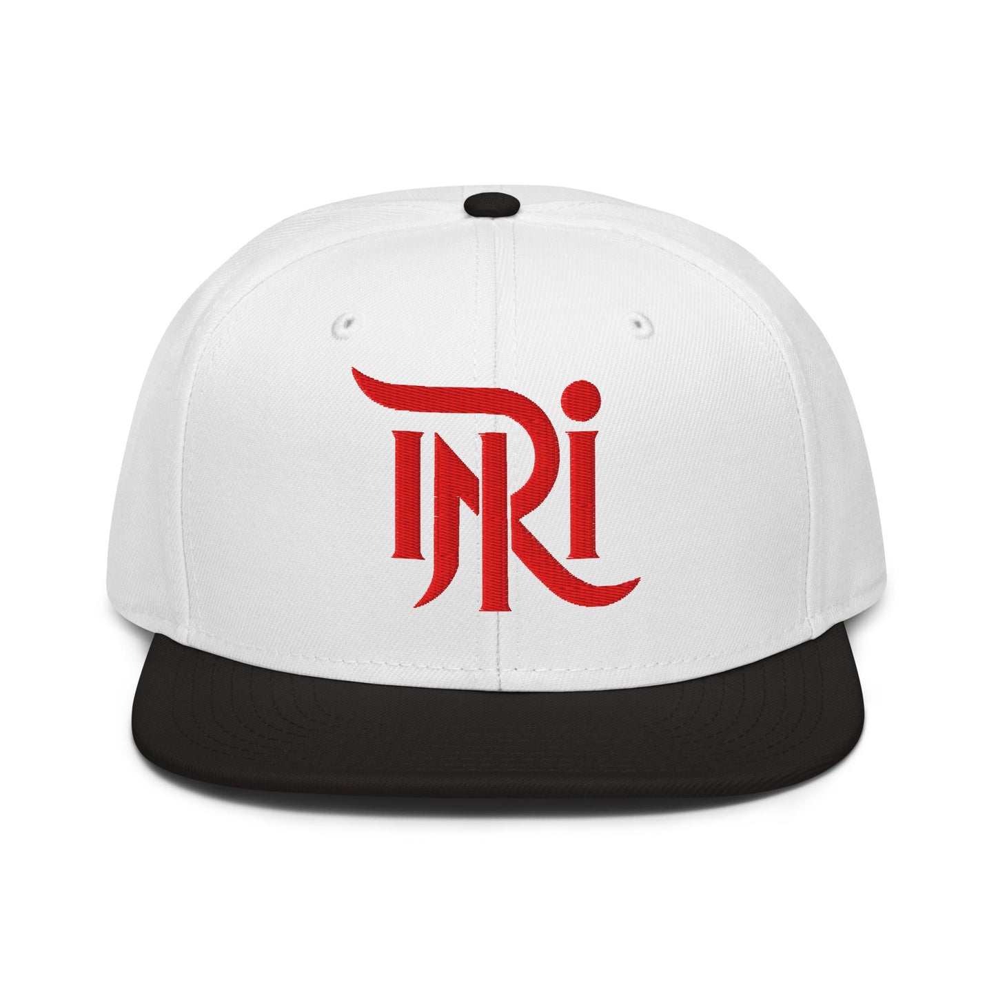 INRI Sacred Name Stylized 3D Puff Embroidered Snapback - Inken Image