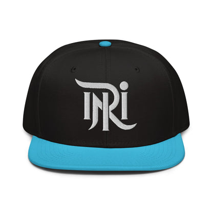 INRI Sacred Name Stylized 3D Puff Embroidered Snapback - Inken Image