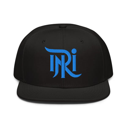 INRI Sacred Name Stylized 3D Puff Embroidered Snapback - Inken Image