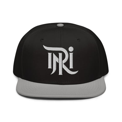 INRI Sacred Name Stylized 3D Puff Embroidered Snapback - Inken Image