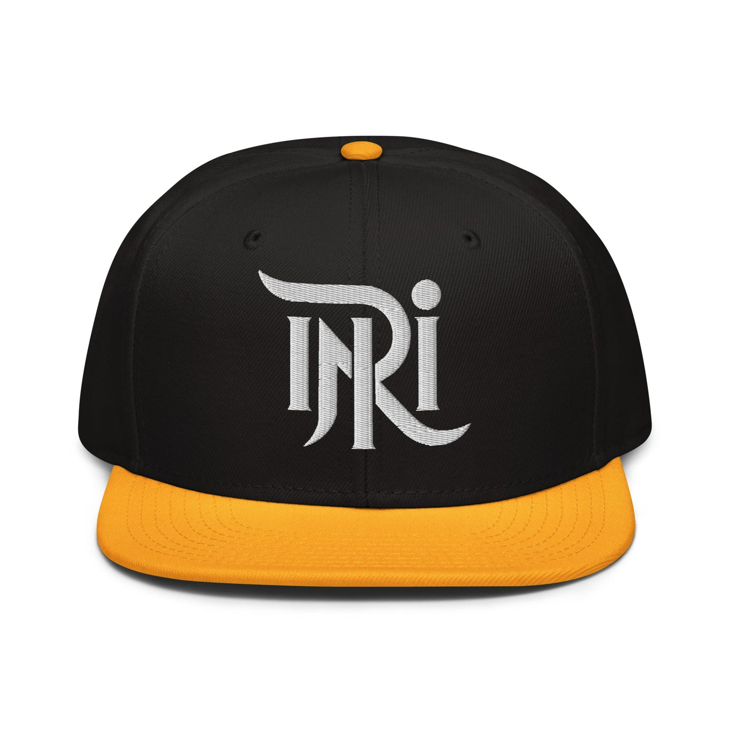 INRI Sacred Name Stylized 3D Puff Embroidered Snapback - Inken Image
