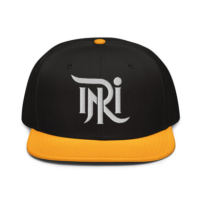 INRI Sacred Name Stylized 3D Puff Embroidered Snapback - Inken Image