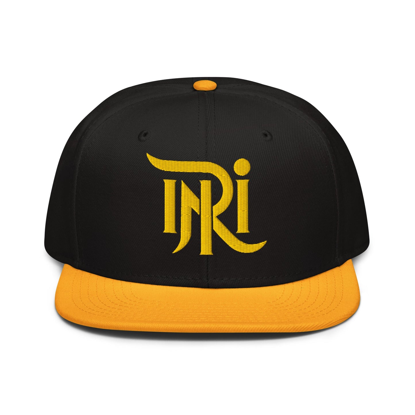 INRI Sacred Name Stylized 3D Puff Embroidered Snapback - Inken Image