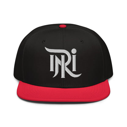 INRI Sacred Name Stylized 3D Puff Embroidered Snapback - Inken Image