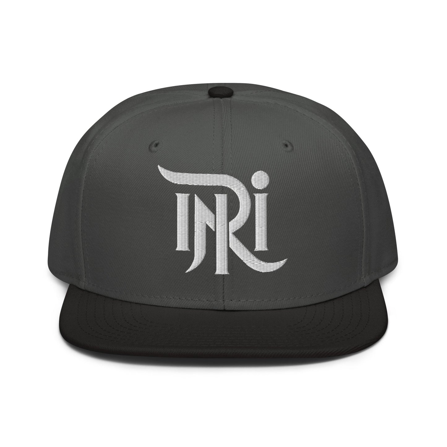 INRI Sacred Name Stylized 3D Puff Embroidered Snapback - Inken Image