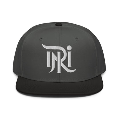 INRI Sacred Name Stylized 3D Puff Embroidered Snapback - Inken Image