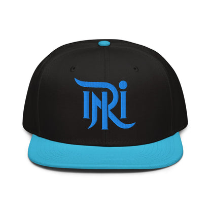 INRI Sacred Name Stylized 3D Puff Embroidered Snapback - Inken Image