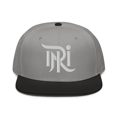 INRI Sacred Name Stylized 3D Puff Embroidered Snapback - Inken Image