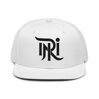INRI Sacred Name Stylized 3D Puff Embroidered Snapback - Inken Image