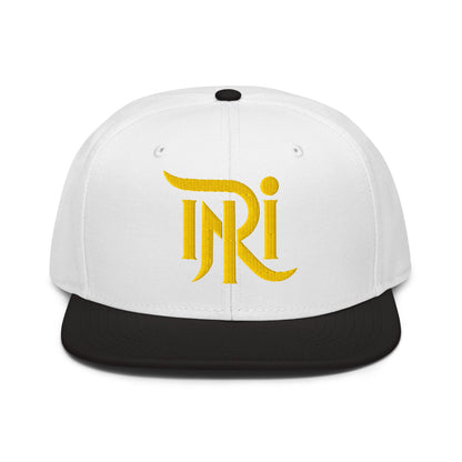 INRI Sacred Name Stylized 3D Puff Embroidered Snapback - Inken Image