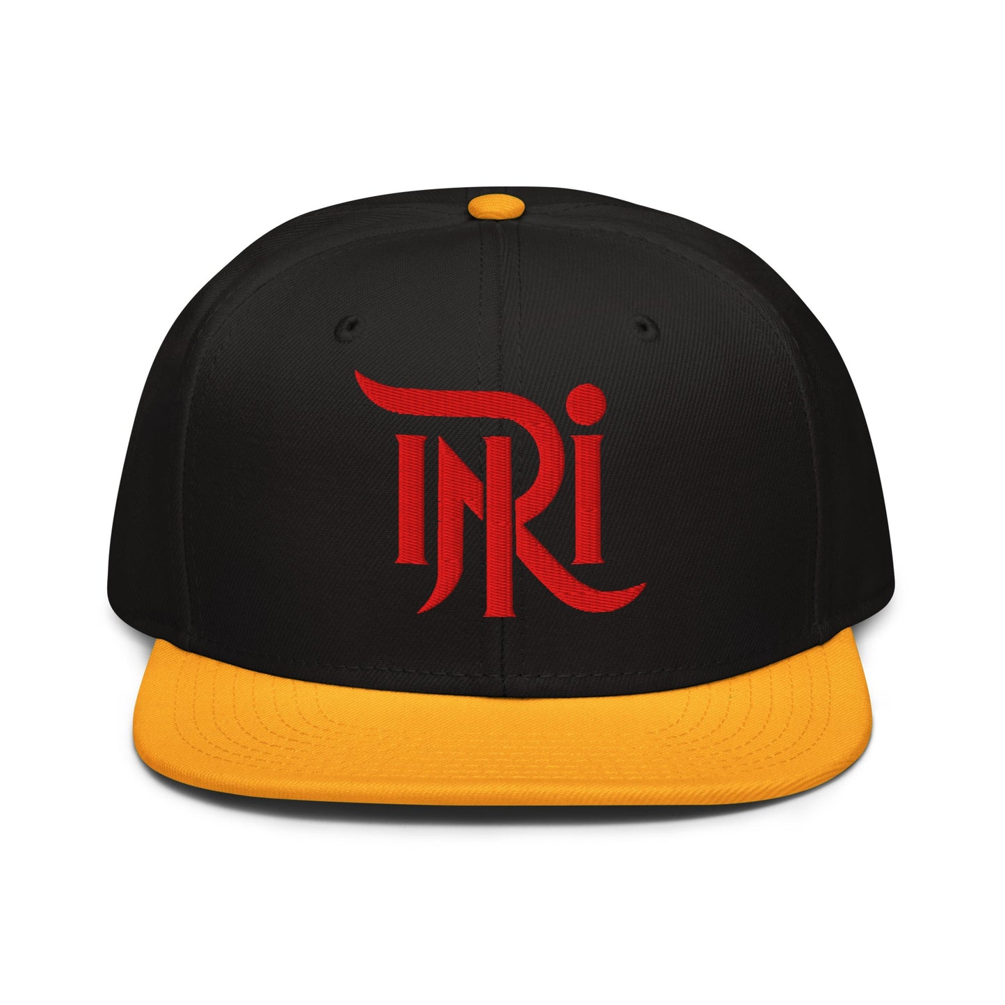 INRI Sacred Name Stylized 3D Puff Embroidered Snapback - Inken Image