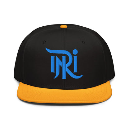 INRI Sacred Name Stylized 3D Puff Embroidered Snapback - Inken Image