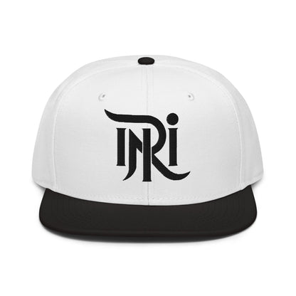 INRI Sacred Name Stylized 3D Puff Embroidered Snapback - Inken Image
