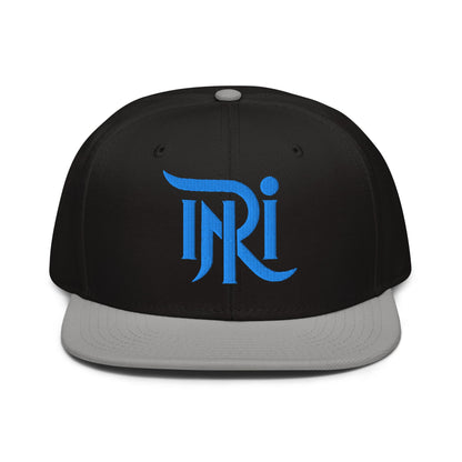 INRI Sacred Name Stylized 3D Puff Embroidered Snapback - Inken Image