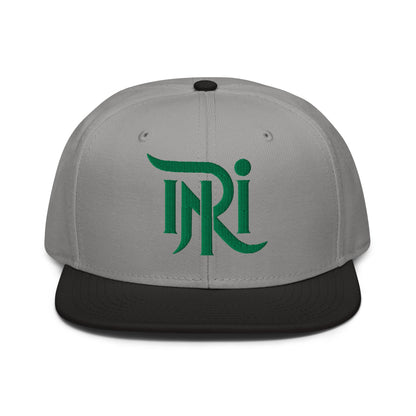 INRI Sacred Name Stylized 3D Puff Embroidered Snapback - Inken Image