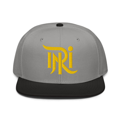 INRI Sacred Name Stylized 3D Puff Embroidered Snapback - Inken Image