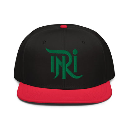 INRI Sacred Name Stylized 3D Puff Embroidered Snapback - Inken Image