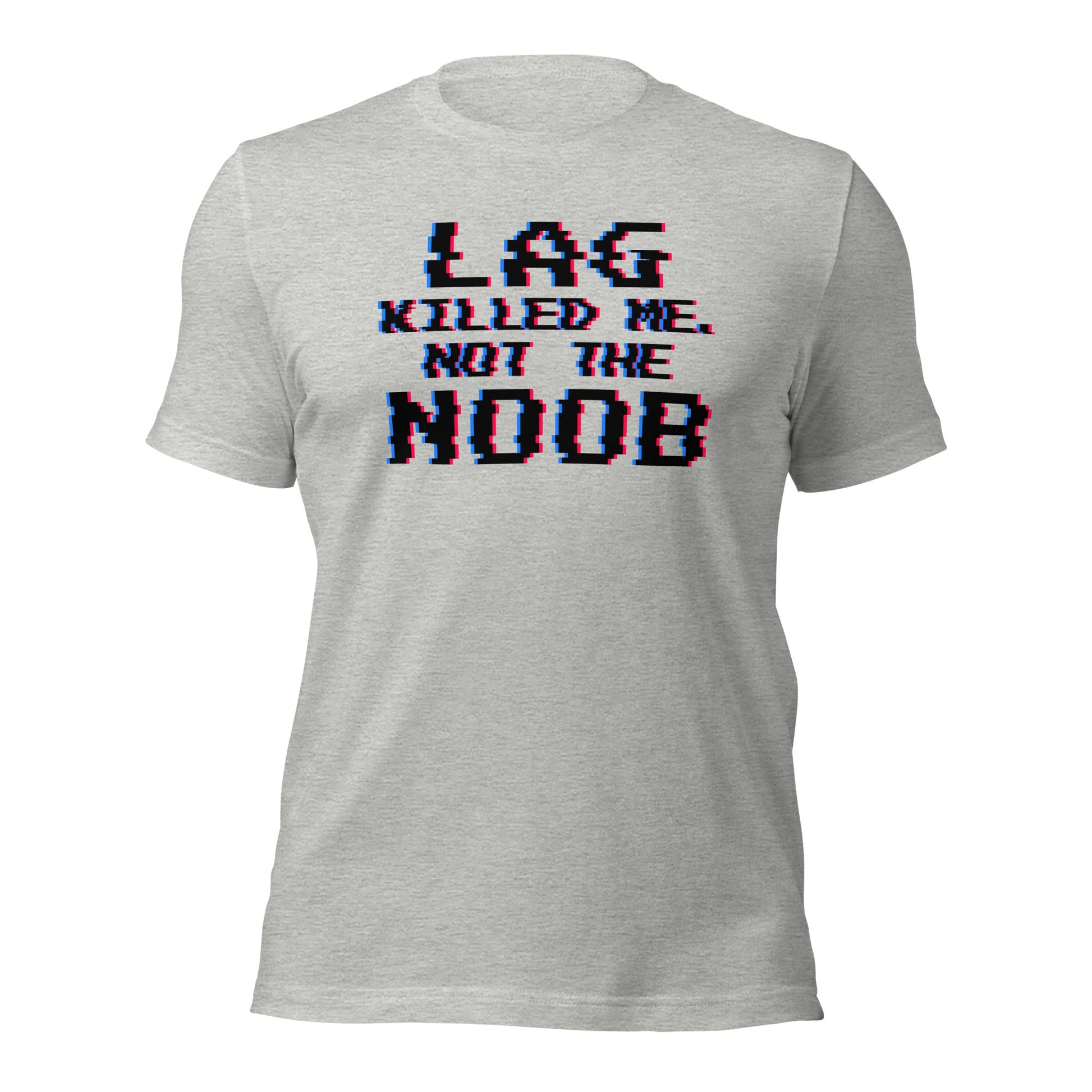 Lag Killed Me Retro Glitch Gamer T-Shirt - Inken Image