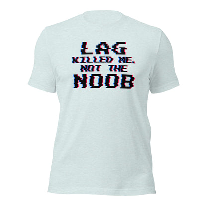 Lag Killed Me Retro Glitch Gamer T-Shirt - Inken Image