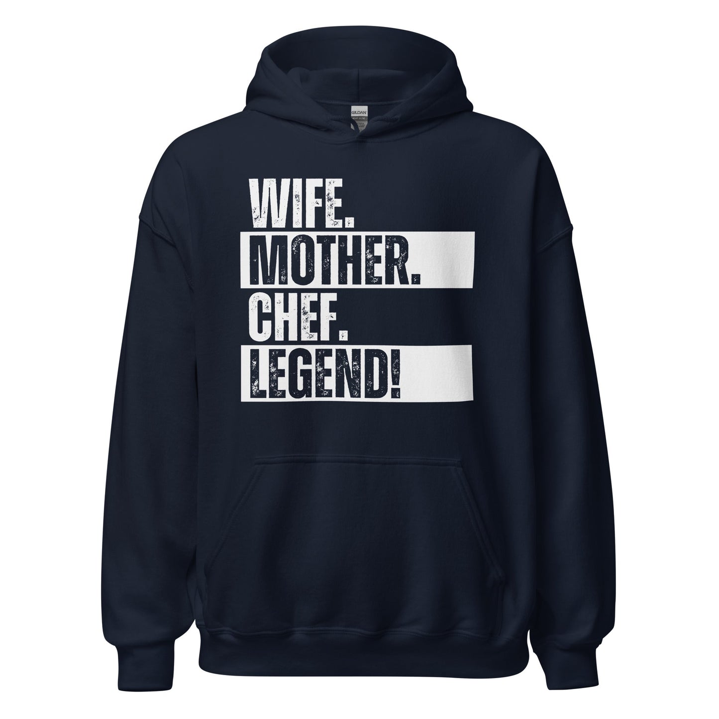 Legendary Chef Mom Hoodie Kitchen Life Funny Cooking Sweatshirt - Inken Image