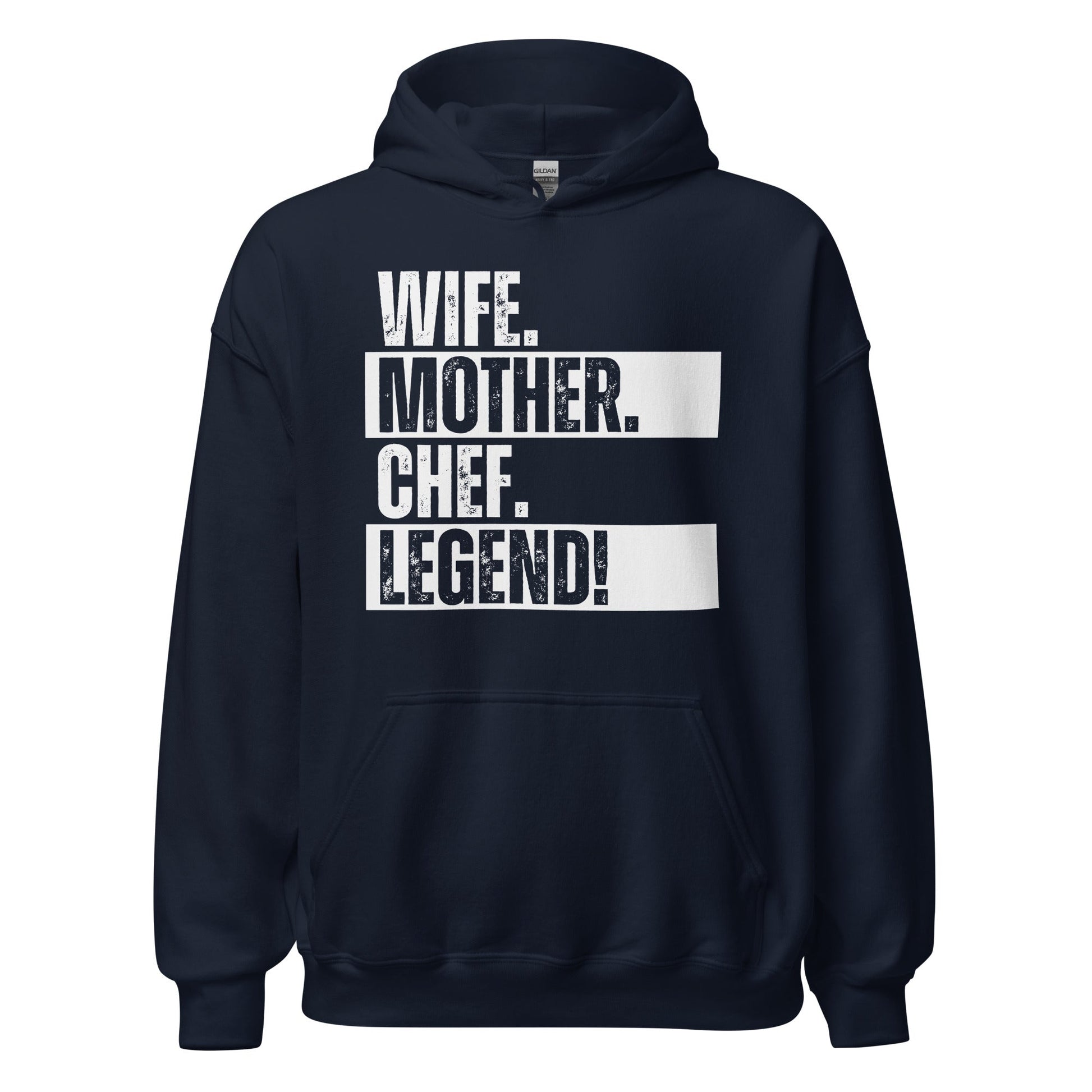 Legendary Chef Mom Hoodie Kitchen Life Funny Cooking Sweatshirt - Inken Image
