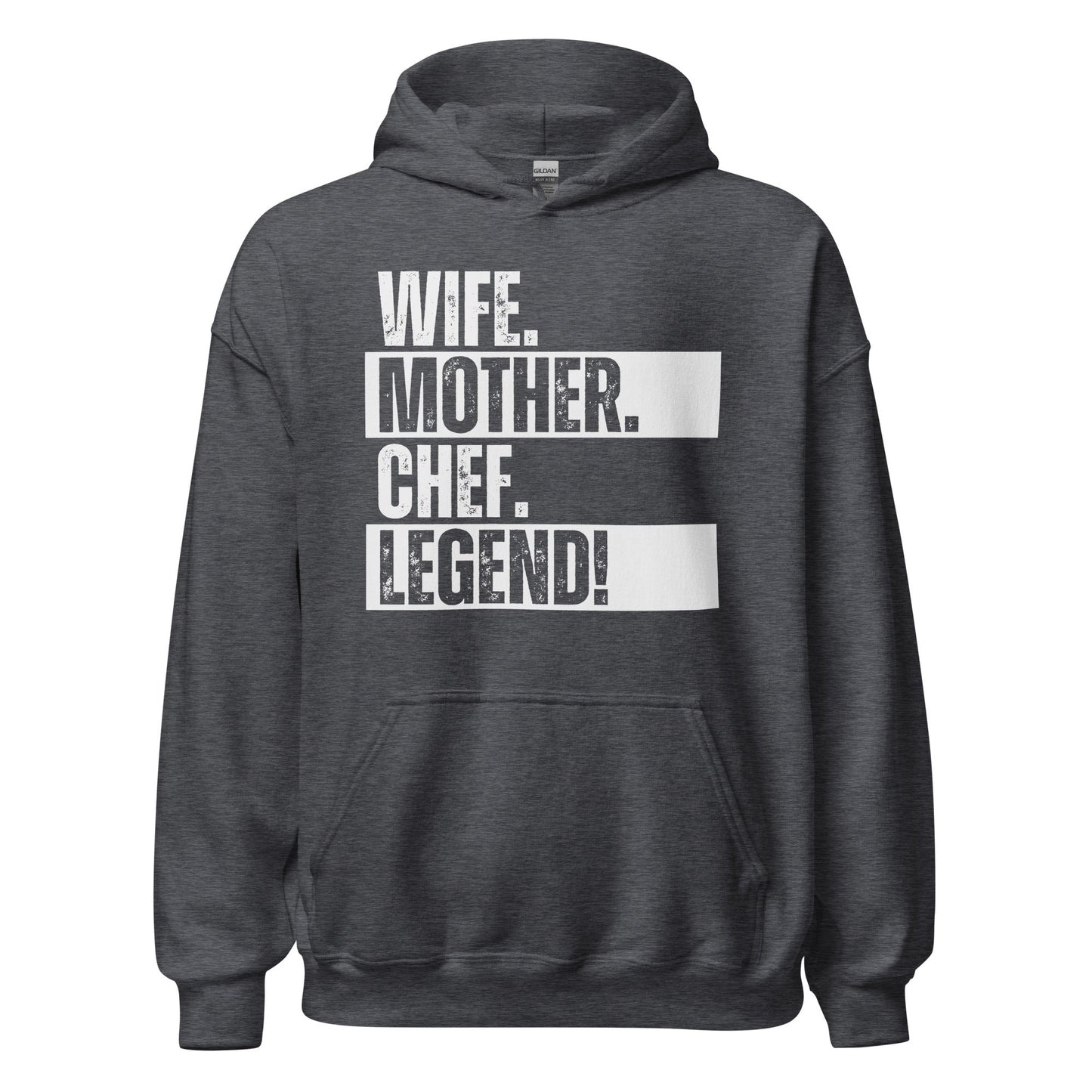 Legendary Chef Mom Hoodie Kitchen Life Funny Cooking Sweatshirt - Inken Image