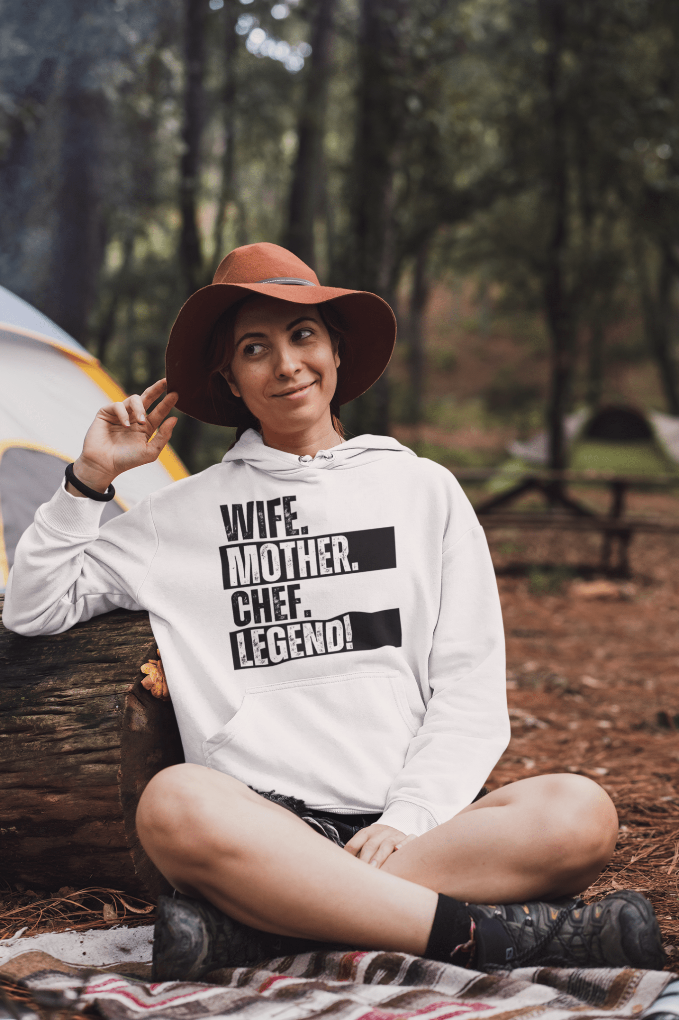 Legendary Chef Mom Hoodie Kitchen Life Funny Cooking Sweatshirt - Inken Image